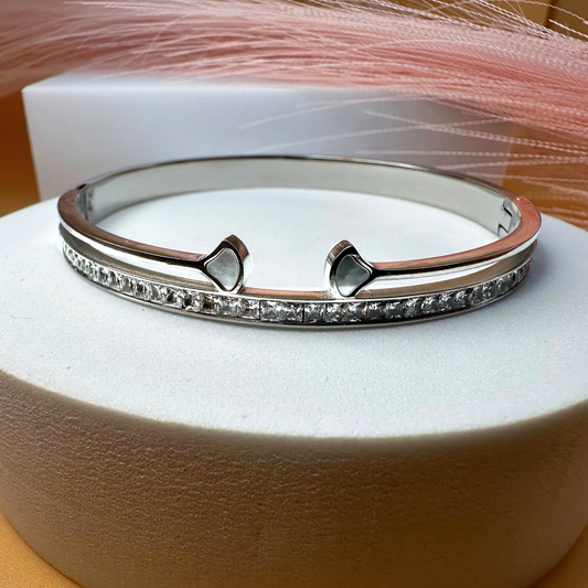 Astra Diamond Arc Bangle